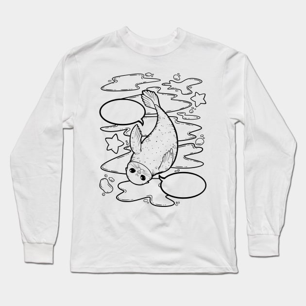 Cute Seal Long Sleeve T-Shirt by zarya_kiqo